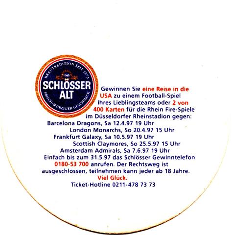 dsseldorf d-nw schlsser rheinfire 1b (rund215-gewinnen sie 1997)